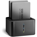 Axagon SuperSpeed USB DUAL 2.5" SATA3 USB3.0 dokkoló fekete