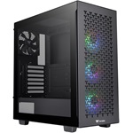 Thermaltake V350 TG ARGB Air táp nélküli ablakos Mid Tower számítógépház fekete