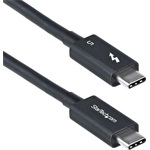 StarTech Thunderbolt 5 -> Thunderbolt 5 M/M adatkábel 0.5m fekete