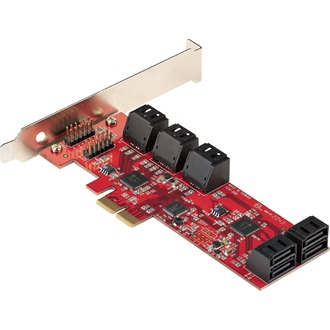 StarTech 10P6G-PCIE-SATA-CARD 10-PORT SATA PCIE CARD - 6GBPS