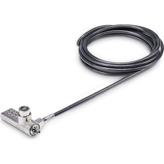 StarTech 10PK KSLOT LAPTOP LOCK 6.5FT COMPUTER CABLE LOCK