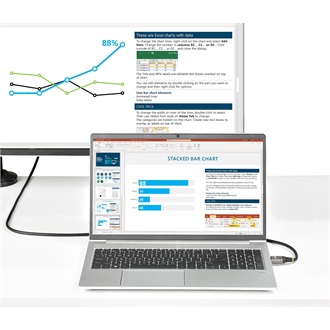 StarTech HDMI 2.1 -> HDMI 2.1 M/M video kábel 4m fekete
