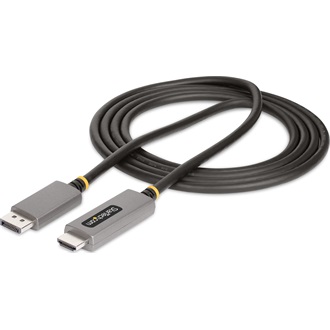 StarTech DisplayPort 1.4 -> HDMI 2.1 M/M aktív video kábel 2m fekete-szürke