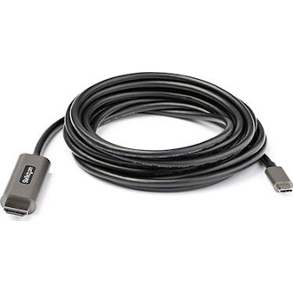 StarTech USB-C / Thunderbolt -> HDMI 2.0 M/M video kábel 6m fekete DP 1.4 Alt Mode