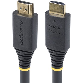 StarTech HDMI 2.0 -> HDMI 2.0 M/M aktív video kábel 15m fekete