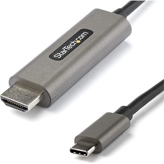 StarTech USB-C / Thunderbolt -> HDMI 2.0 M/M video kábel 7m fekete DP 1.4 Alt Mode