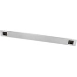 19" Blank Panel, tool-free snap-in type, 1U, metal, grey