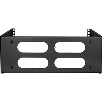 19" Wall Mount Bracket 4 U, black