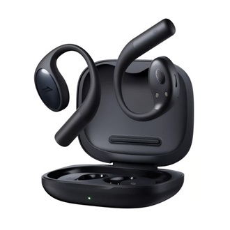 1MORE FIT OPEN Bluetooth fülhallgató SZTEREO v5.3, fülre akasztható + töltőtok, FEKETE