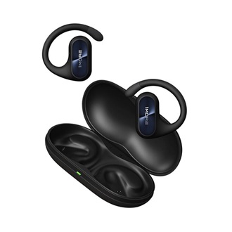1MORE FIT SE OPEN Bluetooth fülhallgató SZTEREO v5.3, fülre akasztható + töltőtok, FEKETE