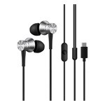 1MORE Piston Fit fülhallgató SZTEREO Type-C, felvevő gomb, EZÜST