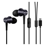 1MORE Piston Fit fülhallgató SZTEREO Type-C, felvevő gomb, SÖTÉTSZÜRKE