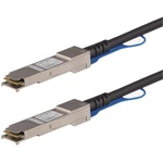 StarTech QSFP+ -> QSFP+ M/M adatkábel Direct Attach (DAC) 1m fekete 40Gbps