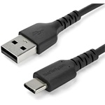 StarTech USB-C -> USB-A 2.0 M/M töltőkábel 1m fekete