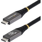 StarTech 80Gbps USB4 -> USB4 M/M adatkábel 1m fekete-szürke