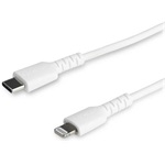 StarTech USB-C -> Lightning M/M adatkábel 1m fehér