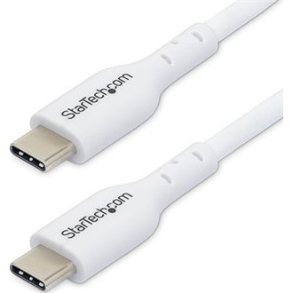 StarTech USB-C -> USB-C M/M töltőkábel 1m fehér