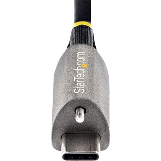 StarTech USB-C 3.2 Gen2 -> USB-C 3.2 Gen2 M/M adatkábel 0.5m fekete 100W, DP Alt Mode