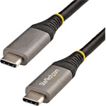 StarTech USB-C 3.2 Gen2 -> USB-C 3.2 Gen2 M/M adatkábel 0.5m fekete