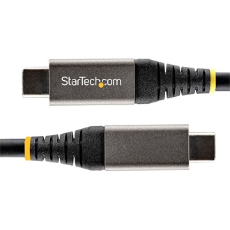 StarTech USB-C 3.2 Gen2 -> USB-C 3.2 Gen2 M/M adatkábel 0.5m fekete