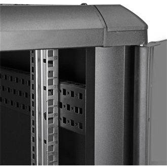 StarTech 2U 19" álló rack szekrény fekete