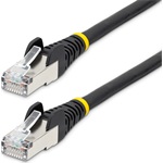 StarTech RJ45 CAT6A S/FTP -> RJ45 CAT6A S/FTP M/M adatkábel 2m fekete