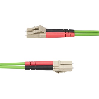 StarTech LC Duplex -> LC Duplex M/M adatkábel 2m zöld OM5 Multimode, 50/125µm, 40G/100G