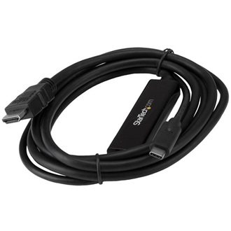 StarTech USB-C -> HDMI 1.4 M/M adapter 2m fekete