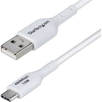 StarTech USB-C -> USB-A 2.0 M/M adatkábel 2m fehér