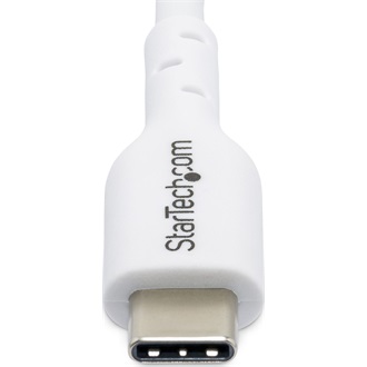 2M WHITE USB-C CHARGING CABLE 60W POWER DELIVERY M/M TYPE-C