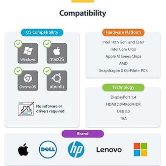 StarTech 2-PORT DISPLAYPORT + HDMI KVM DISPLAYPORT + HDMI 4K 60HZ