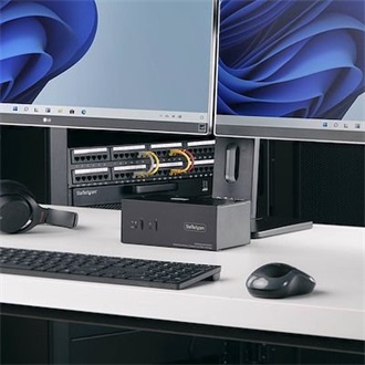 StarTech 2-PORT DISPLAYPORT + HDMI KVM DISPLAYPORT + HDMI 4K 60HZ