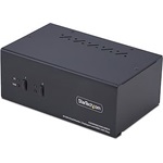 StarTech 2-PORT DISPLAYPORT + HDMI KVM DISPLAYPORT + HDMI 4K 60HZ