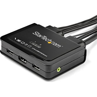 StarTech 2 PORT HDMI KVM SWITCH - 4K60 USB 4K 60HZ - OS INDEPENDENT