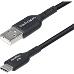 StarTech USB-C -> USB-A 2.0 M/M adatkábel 0.3m fekete