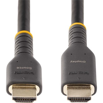 StarTech HDMI 2.0 Ethernet -> HDMI 2.0 Ethernet M/M aktív video kábel 10m fekete