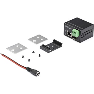 StarTech 30W POE+ FIBER TO ETHERNET MEDIA CONVERTER