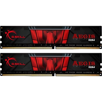 G-SKILL Aegis 32GB 3000MT/s DDR4 memória CL16 Kit of 2 fekete-piros