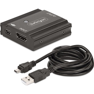 StarTech HDMI 2.1 -> HDMI 2.1 F/F aktív jelerősítő fekete