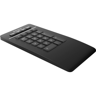 3Dconnexion Numpad Pro Bluetooth / vezeték nélküli / USB-C membrán numerikus billentyűzet fekete