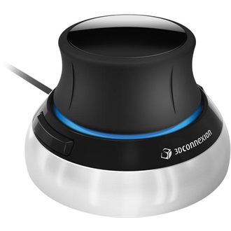 3Dconnexion SpaceMouse Compact 3D egér fekete-ezüst