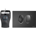 3Dconnexion SpaceMouse Enterprise Kit 2 optikai vezeték nélküli 3D egér + egér + tok fekete + egérpad
