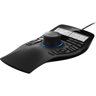 3Dconnexion SpaceMouse Enterprise Kit 2 optikai vezeték nélküli 3D egér + egér + tok fekete + egérpad