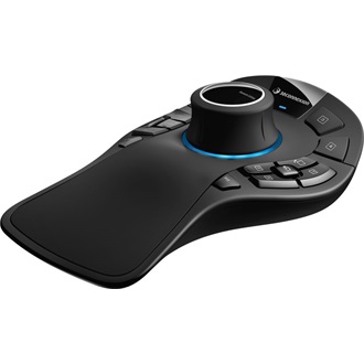 3Dconnexion SpaceMouse Pro Wireless optikai USB / Bluetooth / vezeték nélküli 3D egér fekete