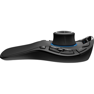 3Dconnexion SpaceMouse Pro Wireless optikai USB / Bluetooth / vezeték nélküli 3D egér fekete