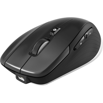 3Dconnexion SpaceMouse Wireless Kit 2 optikai Bluetooth / vezeték nélküli 3D egér + egér + tok fekete + egérpad