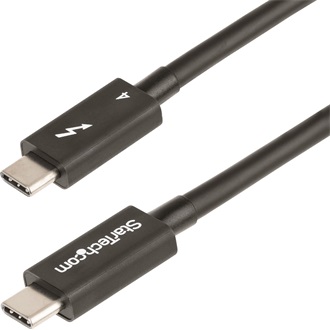 StarTech Thunderbolt 4 -> Thunderbolt 4 M/M adatkábel 1m fekete