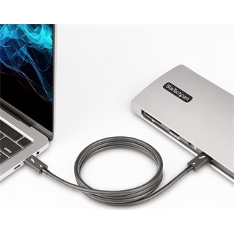 StarTech Thunderbolt 4 -> Thunderbolt 4 M/M adatkábel 1m fekete