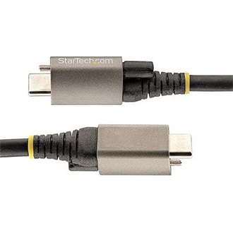 StarTech USB-C 3.2 Gen2 -> USB-C 3.2 Gen2 M/M adatkábel 1m fekete