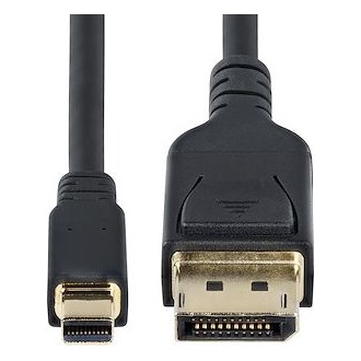 StarTech DisplayPort 1.4 -> Mini DisplayPort 1.4 M/M video kábel 3m fekete